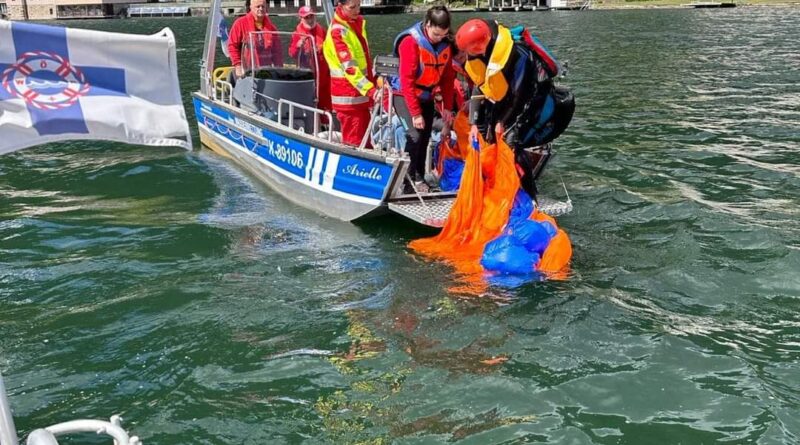 Paragleiter Sicherheitstraining am Ossiacher See