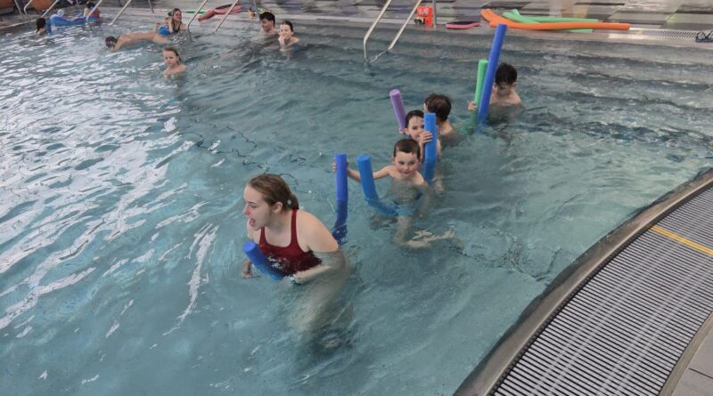 Schwimmtraining für Kleine