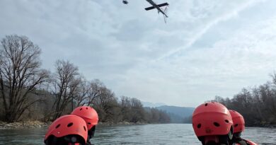 Einsatz: Personensuche auf der Drau