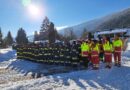 Groß angelegte Eisrettungsübung am Afritzer See