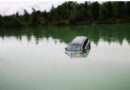 VU Fahrzeug im Wasser
