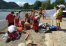 Einsatzübung mit Blaulichtorganisationen