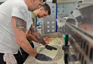 Pizza backen