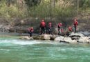 Übung für unsere Fließwasserretter auf der Gail