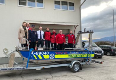 Neues Einsatzboot für die ÖWR Wernberg