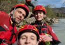 Erfolgreiches Training unserer Fließwasserretter in der Gail