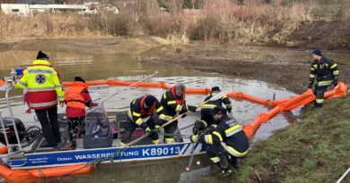 Einsatz bei Schadstoffaustritt