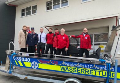 Neues Einsatzboot in den Dienst gestellt