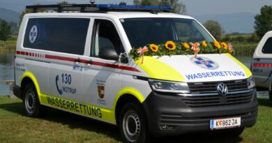 Fahrzeugweihe in St. Andrä/Lav.