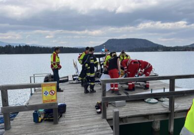 Zwei Notfälle auf den Kärntner Seen